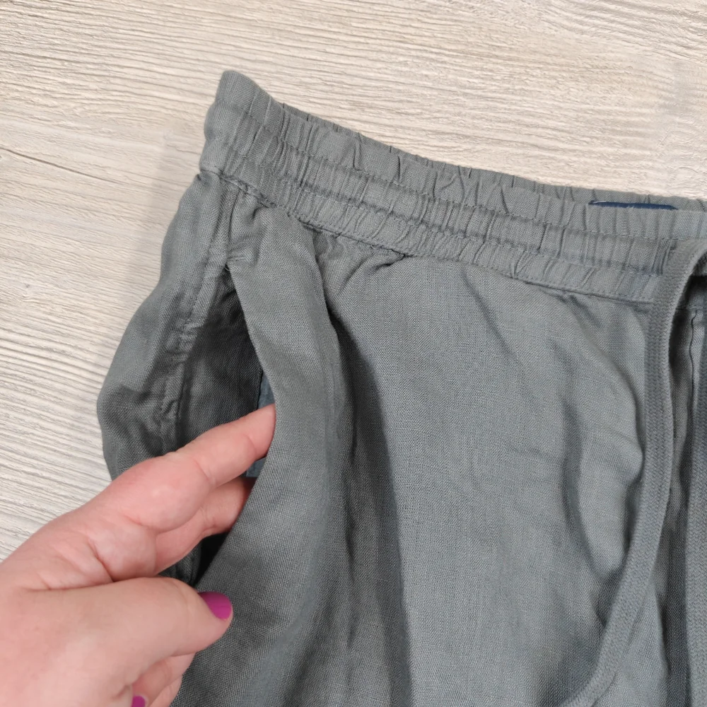 Gray Drawstring Shorts - Picture 6 of 8